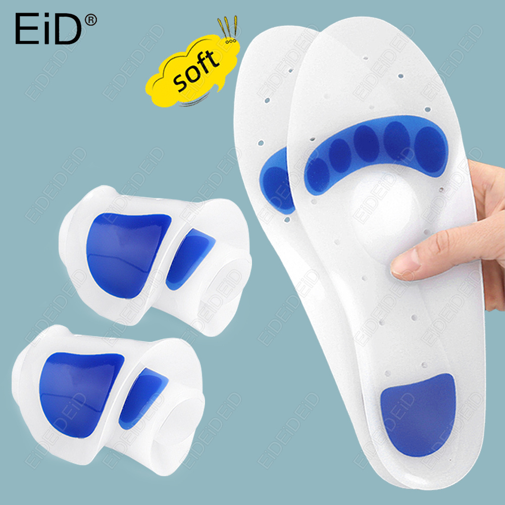 Women'S Shoes Plantar Fasciitis - Palmilhas Ortopédicas de Gel de Silicone