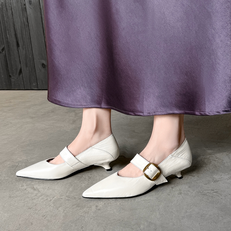 Women Shoes Mk - Novos Sapatos Femininos de Couro Genuíno