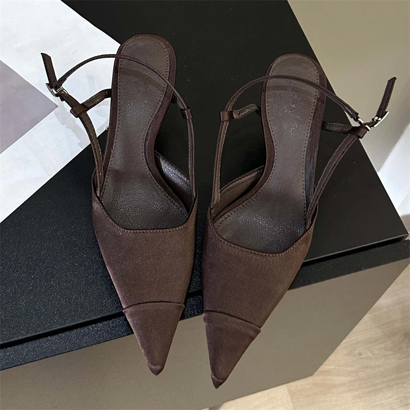 Women Shoes Zara - Eilyken alta qualidade cetim fivela cinta