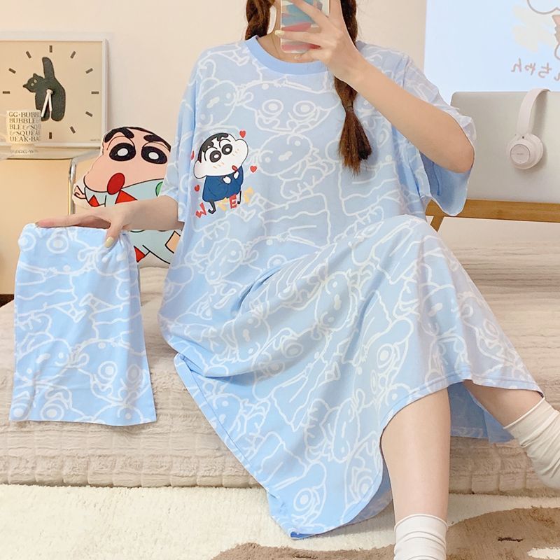 Women Shoes Xxl - Camisola de algodão anime Crayon Shin-Chan,
