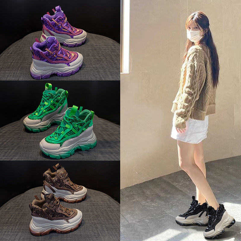 Women Shoes Store - 2025 tênis de cunha escondida feminina