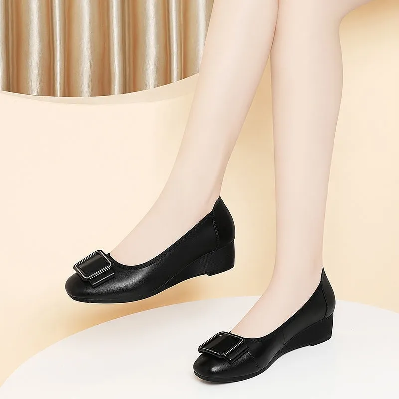 Women'S Shoes Hey Dude - Sapatos femininos fofos de bico redondo,