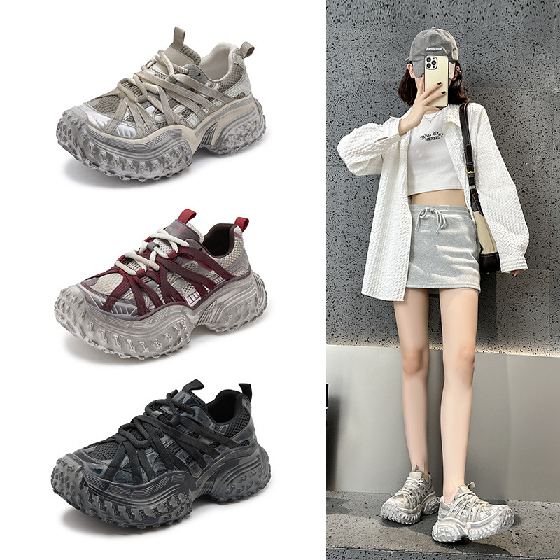 Women'S Shoes Paris - Senhoras pai sapatos 2025 primavera sola