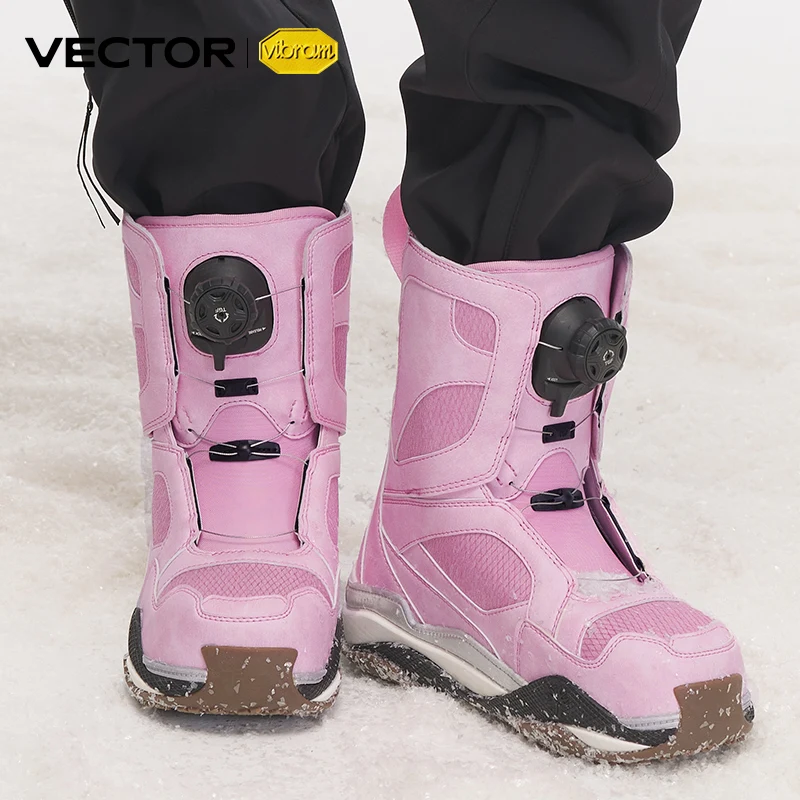Women Shoes Vector - VETOR-Botas de esqui impermeáveis profissionais para