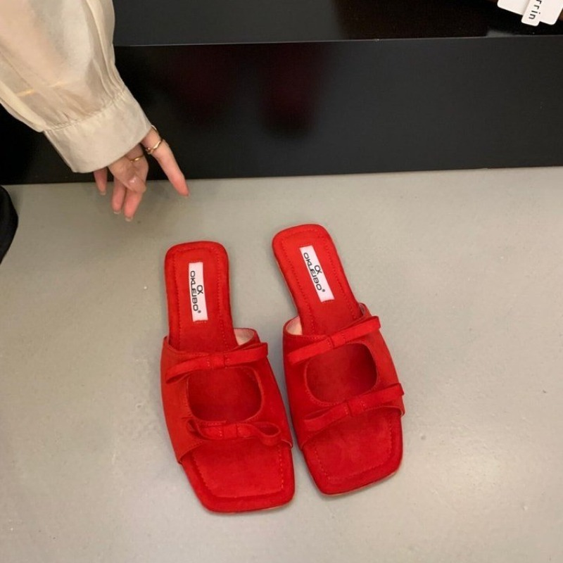 Women Shoes Zara - Chinelos Femininos Estilo Francês para Uso