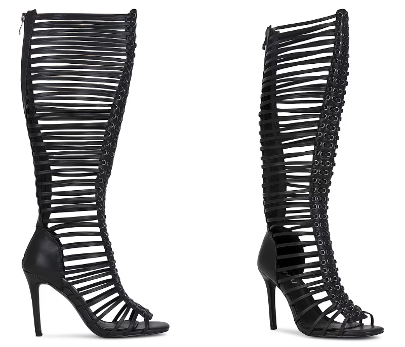 Sandálias Botas Femininas Pret - Women Shoes Zipper avaliação e preço