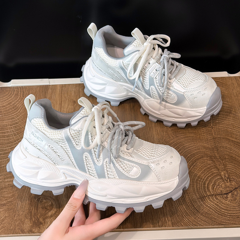 Tênis Chunky de Malha para Mul - Women Shoes Tennis avaliação e preço
