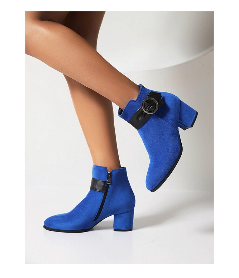Botas Curtas de Salto Alto em  - Women'S Shoes Paris avaliação e preço