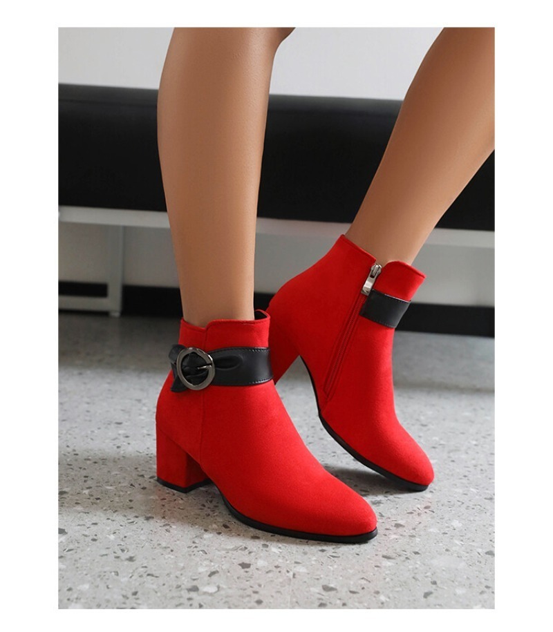 Botas Curtas de Salto Alto em  - Women'S Shoes Paris avaliação e preço