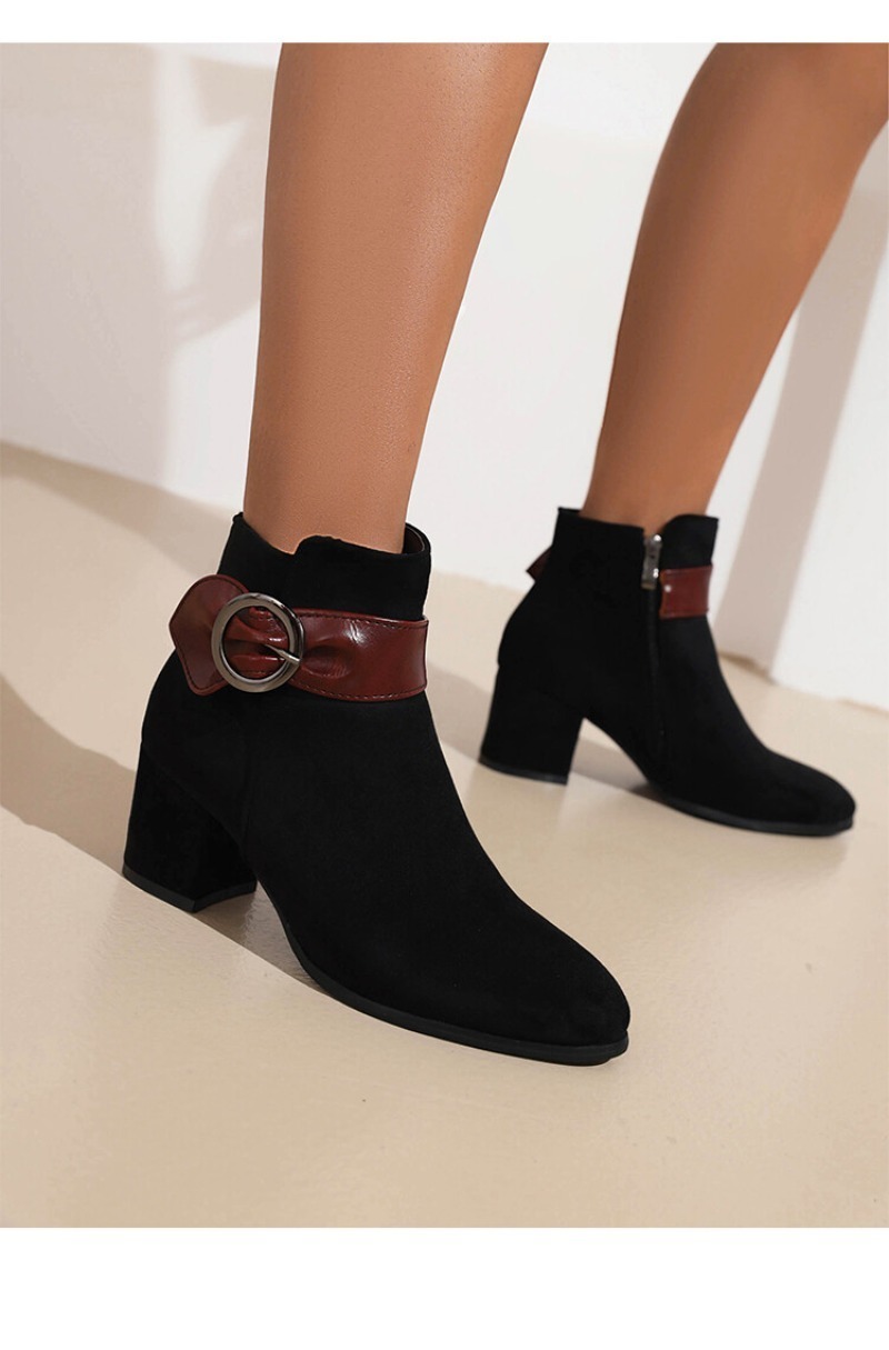 Botas Curtas de Salto Alto em  - Women'S Shoes Paris avaliação e preço