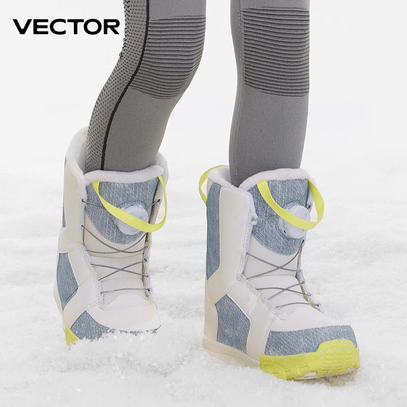 Botas de esqui antiderrapantes - Women Shoes Vector avaliação e preço