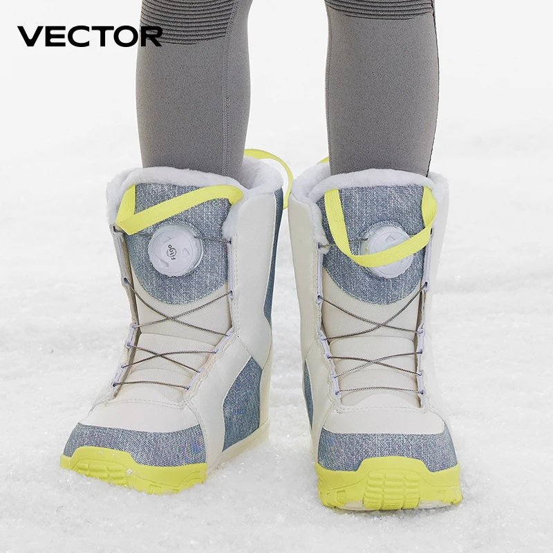 Botas de esqui antiderrapantes - Women Shoes Vector avaliação e preço