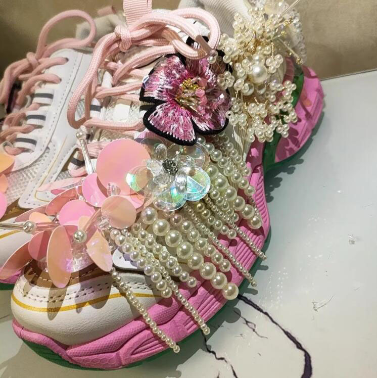 Estilo princesa pérola beading - Women Shoes Store avaliação e preço