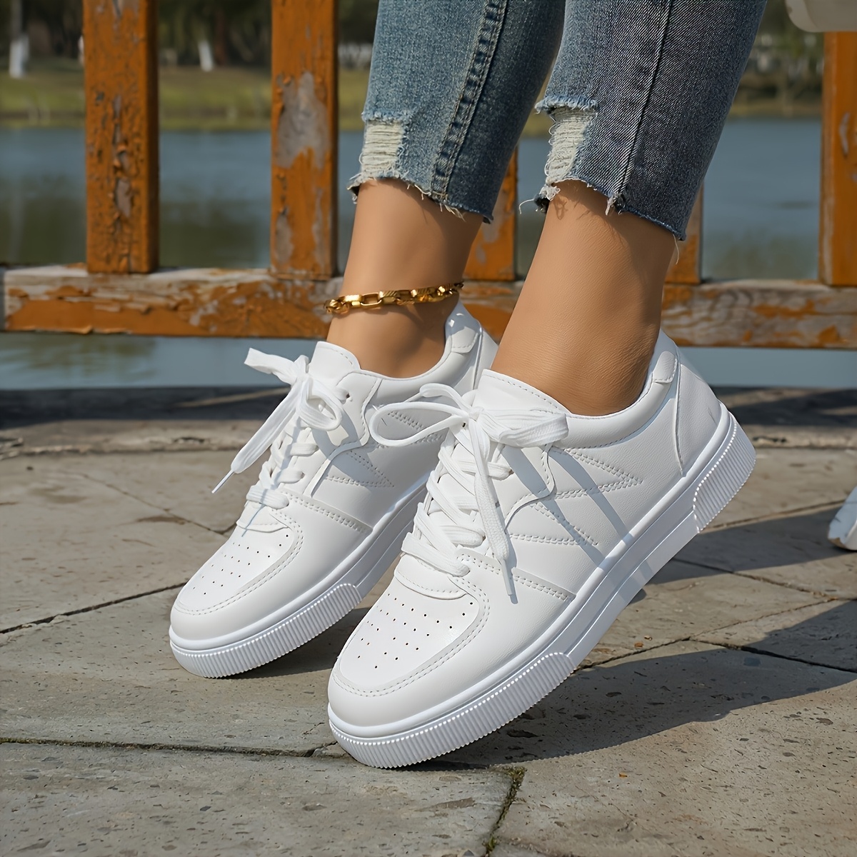 Tênis Femininos Respiráveis e  - Women Shoes Tennis avaliação e preço