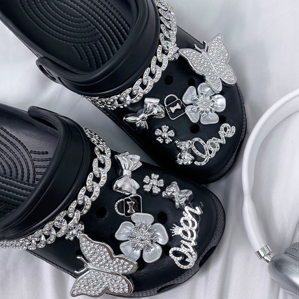 Acessórios DIY para Calçados:  - Women'S Shoes Crocs avaliação e preço